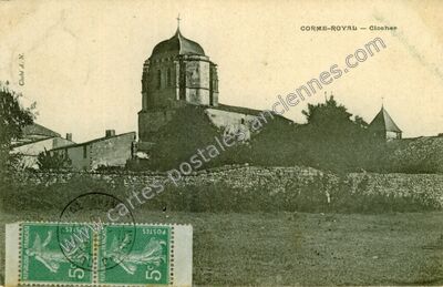 Carte postale ancienne Cloeher — Corme-Royal (Charente-Maritime)