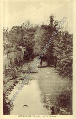 Carte postale ancienne La Seugue — Courcoury (Charente-Maritime)