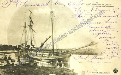 Carte postale ancienne Touche de Crazannes — Crazannes (Charente-Maritime)