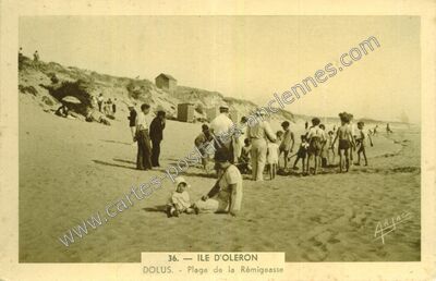 Carte postale ancienne Dolus — Dolus-d'Oléron (Charente-Maritime)