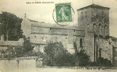Carte postale ancienne Dœuil-sur-le-Mignon