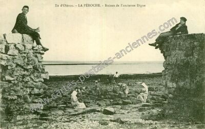 Carte postale ancienne La Peroche — Dolus-d'Oléron (Charente-Maritime)