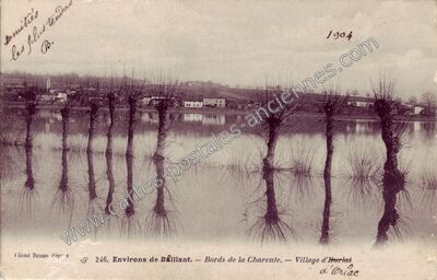 Carte postale ancienne Orlac — Dompierre-sur-Charente (Charente-Maritime)