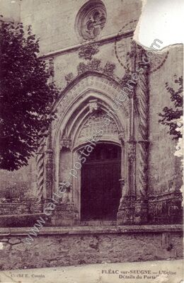 Carte postale ancienne Fléac-sur-Seugne