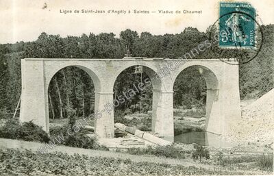 Carte postale ancienne Chaumet — Fontcouverte (Charente-Maritime)