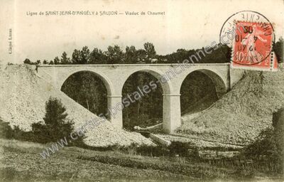 Carte postale ancienne Chaumet — Fontcouverte (Charente-Maritime)