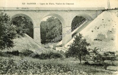 Carte postale ancienne Chaumet — Fontcouverte (Charente-Maritime)