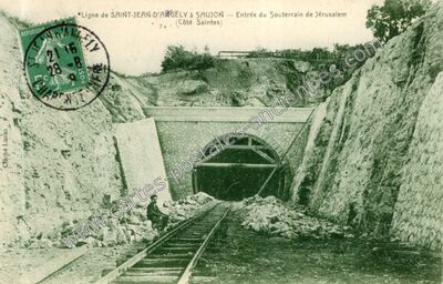 Carte postale ancienne Jerusalem — Saintes (Charente-Maritime)