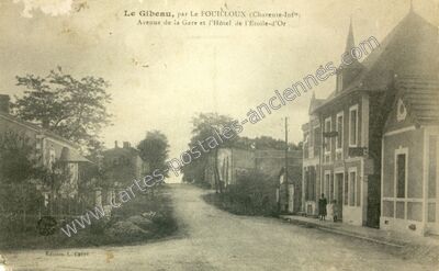 Carte postale ancienne Le Gibeau — Le Fouilloux (Charente-Maritime)