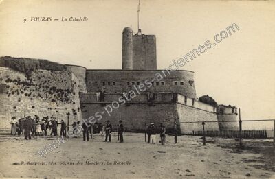 Carte postale ancienne La Citadelle — Fouras (Charente-Maritime)