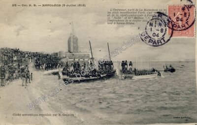 Carte postale ancienne Napoléon — Fouras (Charente-Maritime)