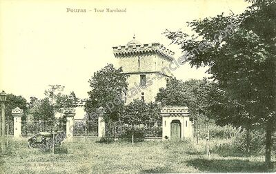 Carte postale ancienne Tour Marchand — Fouras (Charente-Maritime)