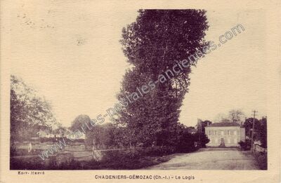 Carte postale ancienne Chadeniers Gemozac — Gémozac (Charente-Maritime)