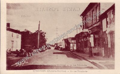 Carte postale ancienne Chadeniers — Gémozac (Charente-Maritime)