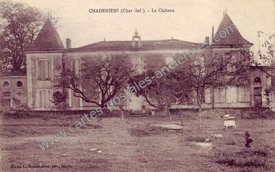Carte postale ancienne Chadeniers — Gémozac (Charente-Maritime)