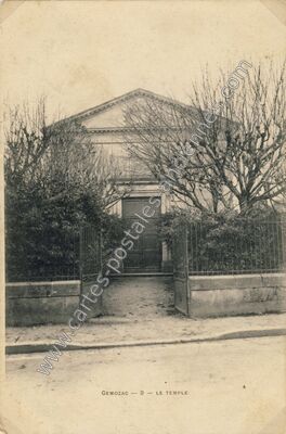 Carte postale ancienne Le Temple — Gémozac (Charente-Maritime)