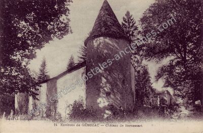 Carte postale ancienne Environs de GÉMOZAC — Château de Bernessart — Gémozac (Charente-Maritime)