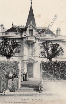 Carte postale ancienne La Pérauderie — Gémozac (Charente-Maritime)