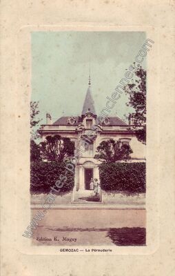 Carte postale ancienne La Pérauderie — Gémozac (Charente-Maritime)