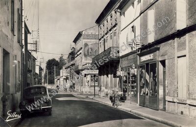 Carte postale ancienne Cie de France — Gémozac (Charente-Maritime)