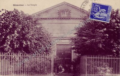 Carte postale ancienne Le Temple — Gémozac (Charente-Maritime)