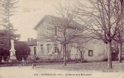 Carte postale ancienne Givrezac