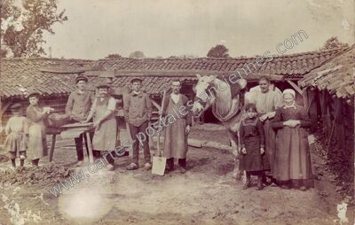 Carte postale ancienne Les Gonds