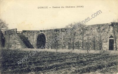 Carte postale ancienne Dercie — Le Gua (Charente-Maritime)