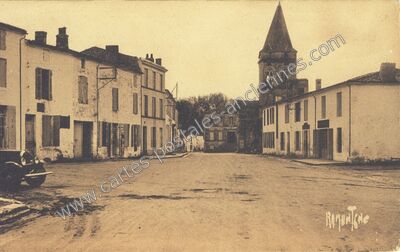 Carte postale ancienne Le Gua — Le Gua (Charente-Maritime)