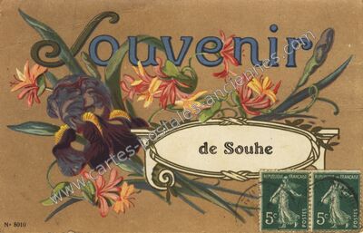 Carte postale ancienne Souhe — Le Gua (Charente-Maritime)