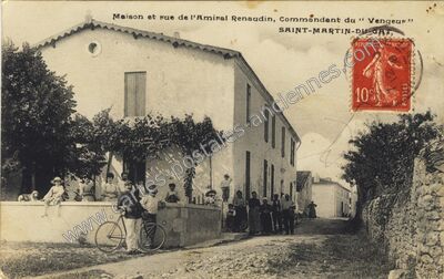 Carte postale ancienne St Martin du Gat — Le Gua (Charente-Maritime)