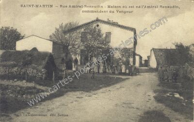 Carte postale ancienne St Martin — Le Gua (Charente-Maritime)