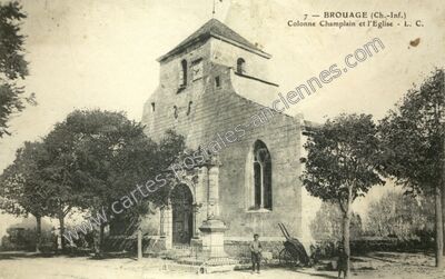 Carte postale ancienne Brouage — Hiers-Brouage (Charente-Maritime)