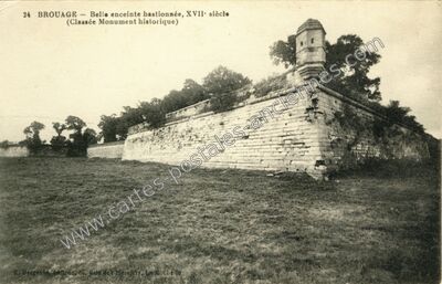 Carte postale ancienne Brouage — Hiers-Brouage (Charente-Maritime)