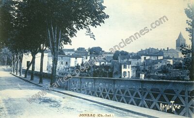 Carte postale ancienne Jonzac — Jonzac (Charente-Maritime)
