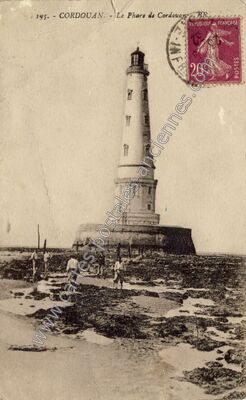 Carte postale ancienne Cordouan — Les Mathes (Charente-Maritime)