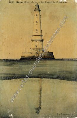 Carte postale ancienne Cordouan — Le Verdon-sur-Mer (Gironde)