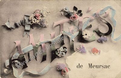 Carte postale ancienne Meursac — Meursac (Charente-Maritime)