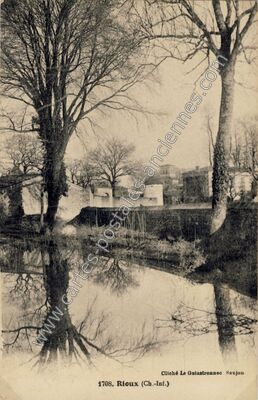 Carte postale ancienne Rioux — Rioux (Charente-Maritime)