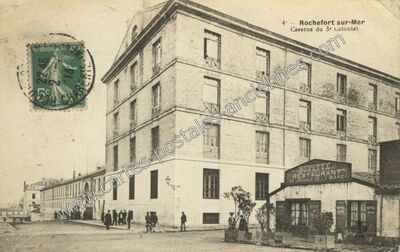 Carte postale ancienne Rochefort sur Mer — Rochefort (Charente-Maritime)