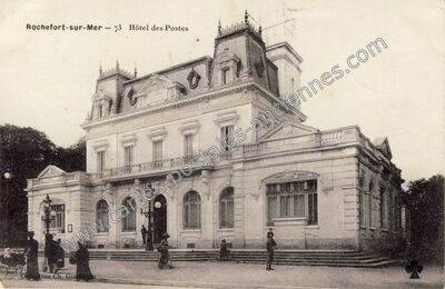 Carte postale ancienne Rochefort sur Mer — Rochefort (Charente-Maritime)