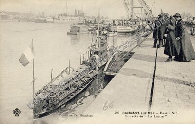Carte postale ancienne Rochefort sur Mer — Rochefort (Charente-Maritime)