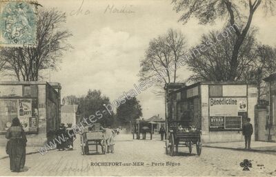 Carte postale ancienne Rochefort sur Mer — Rochefort (Charente-Maritime)