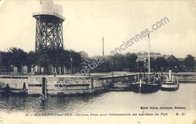 Carte postale ancienne Rochefort sur Mer — Rochefort (Charente-Maritime)