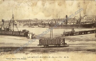 Carte postale ancienne La Pallice Rochelle — La Rochelle (Charente-Maritime)
