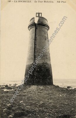 Carte postale ancienne La Tour Richelieu — La Rochelle (Charente-Maritime)