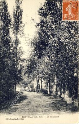 Carte postale ancienne La Chaussée — Rouffiac (Charente-Maritime)