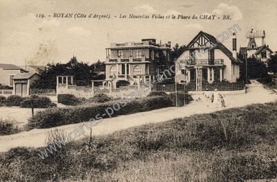 Carte postale ancienne Le Chay — Royan (Charente-Maritime)