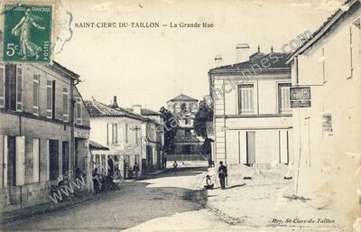 Carte postale ancienne Saint-Ciers-du-Taillon