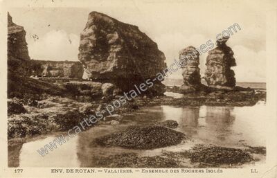 Carte postale ancienne Vallieres — Saint-Georges-de-Didonne (Charente-Maritime)